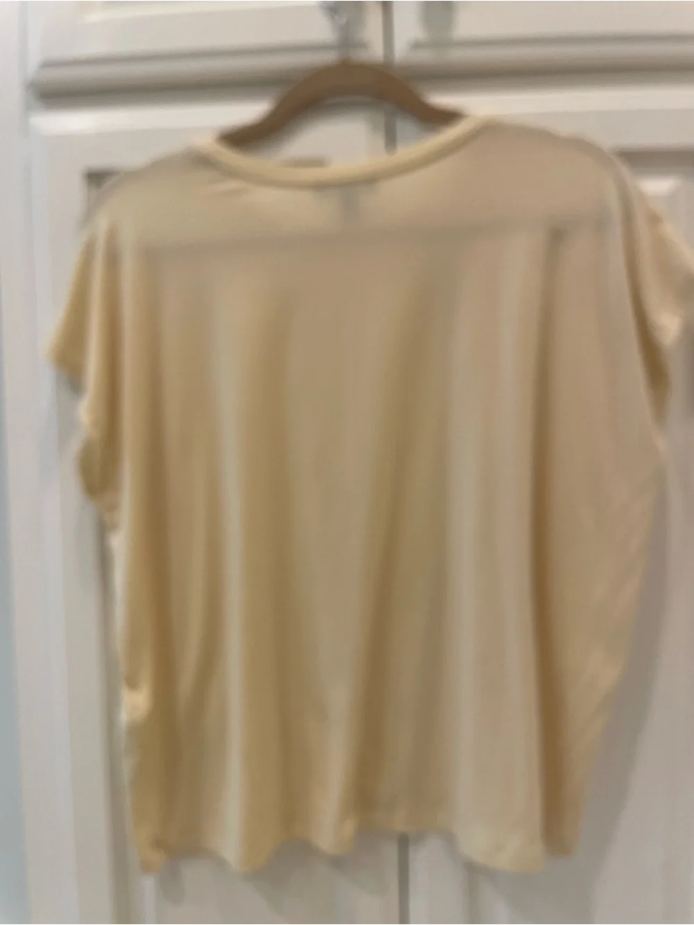 Eileen Fisher 2-piece soft yellow lounge set - Picture 11 of 14